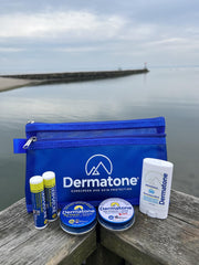 Baume lèvres Dermatone SPF30 hydratant et protecteur.