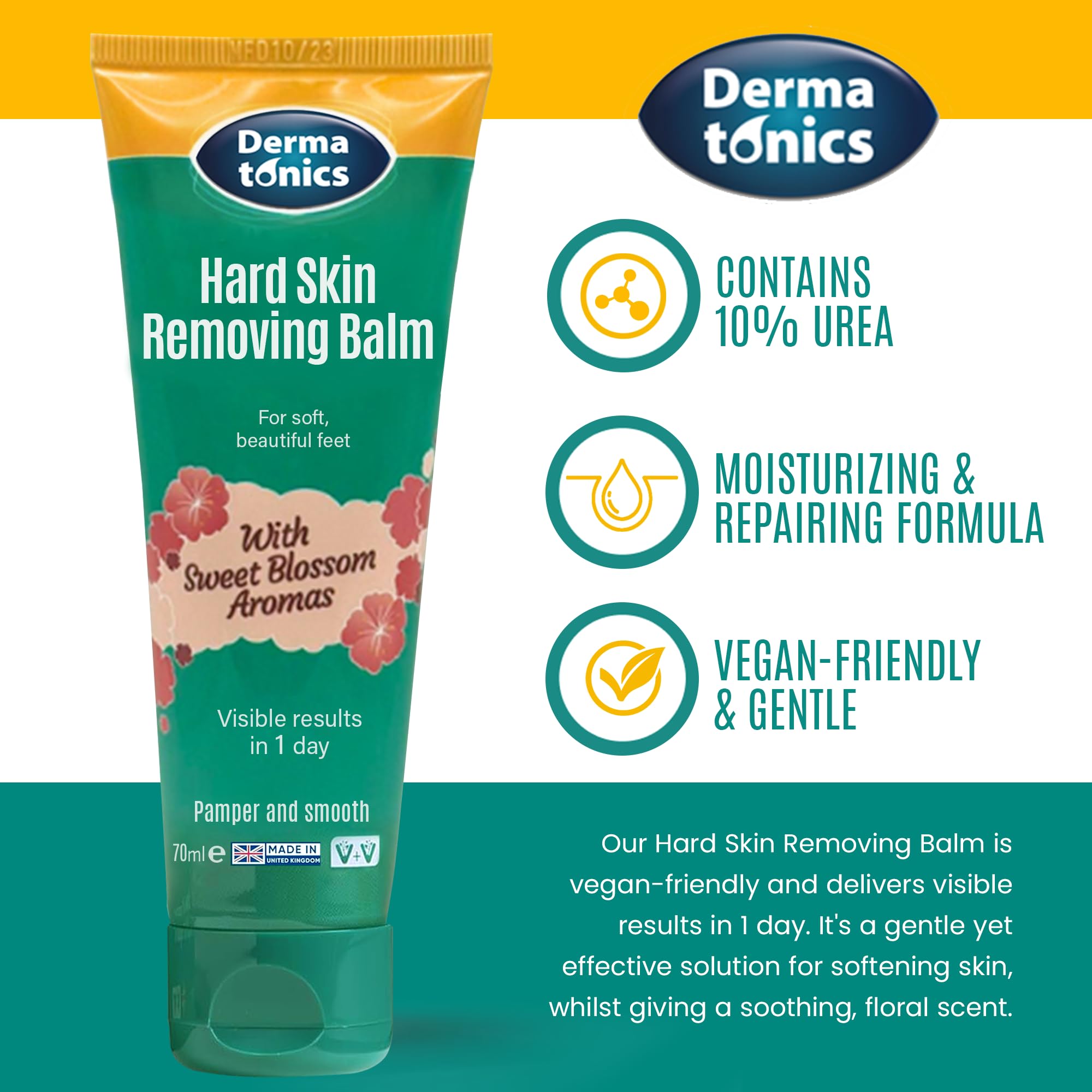 Aromes Sakura Dermatonics, douceur florale pour une peau réconfortée.