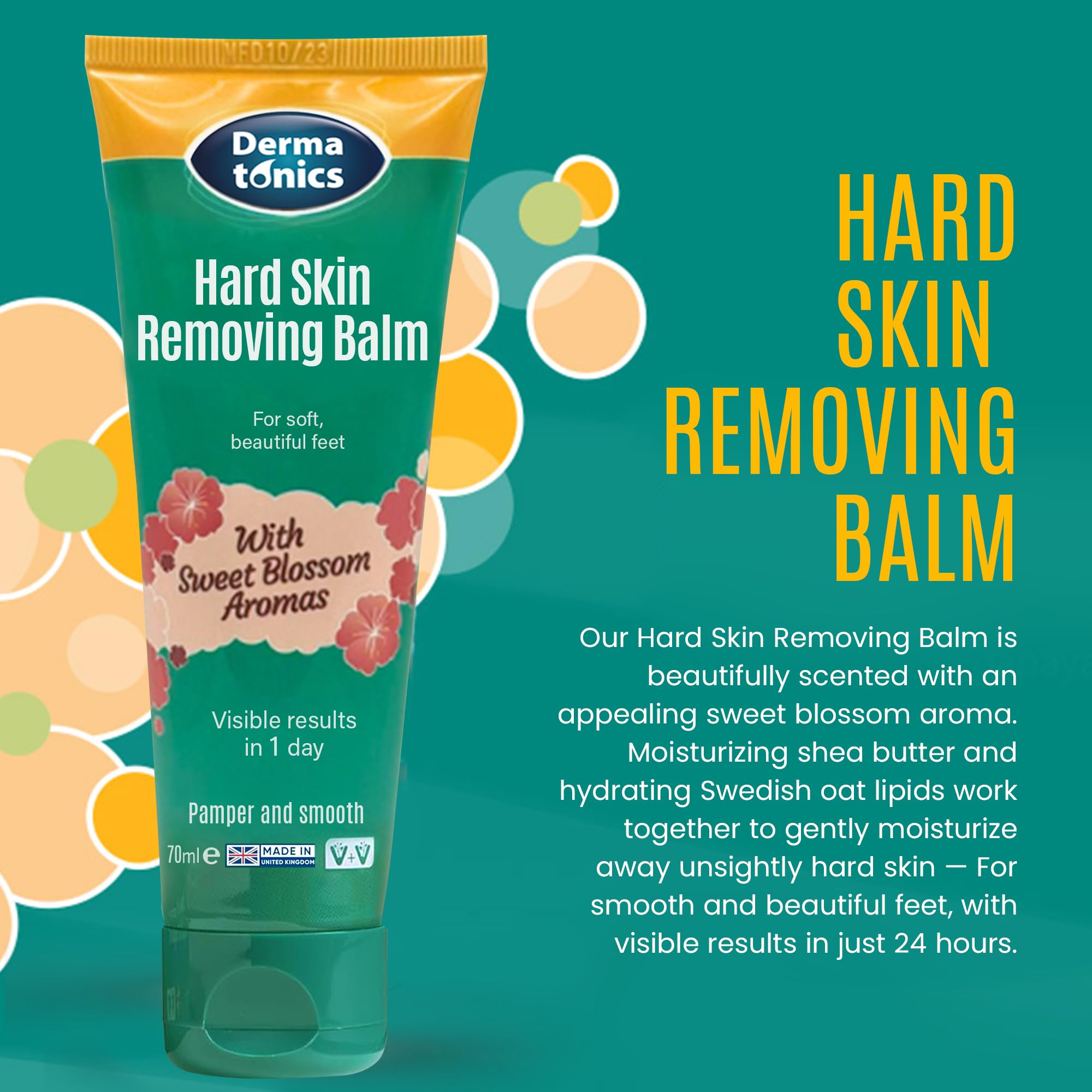 Baume Dermatonics au karité hydratant, soin en profondeur des peaux sèches.