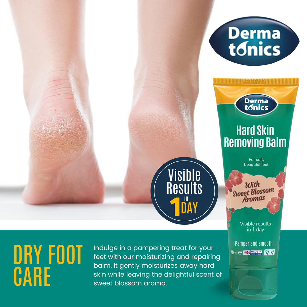 Utilisation pieds, mains et coudes avec Dermatonics, rituel soin quotidien.