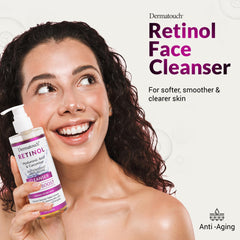 DERMATOUCH nettoyant visage hydratant – Texture soyeuse qui apaise.