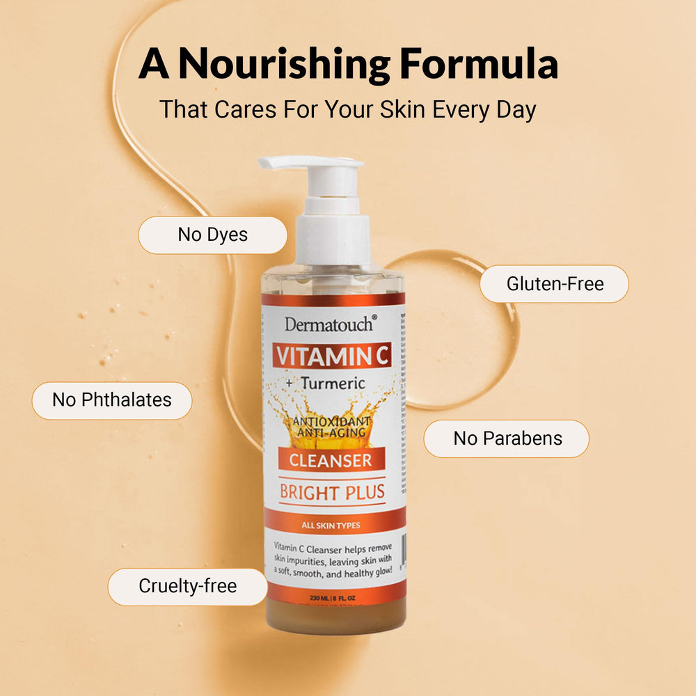 DERMATOUCH rinçage facile – se rince rapidement sans résidu.