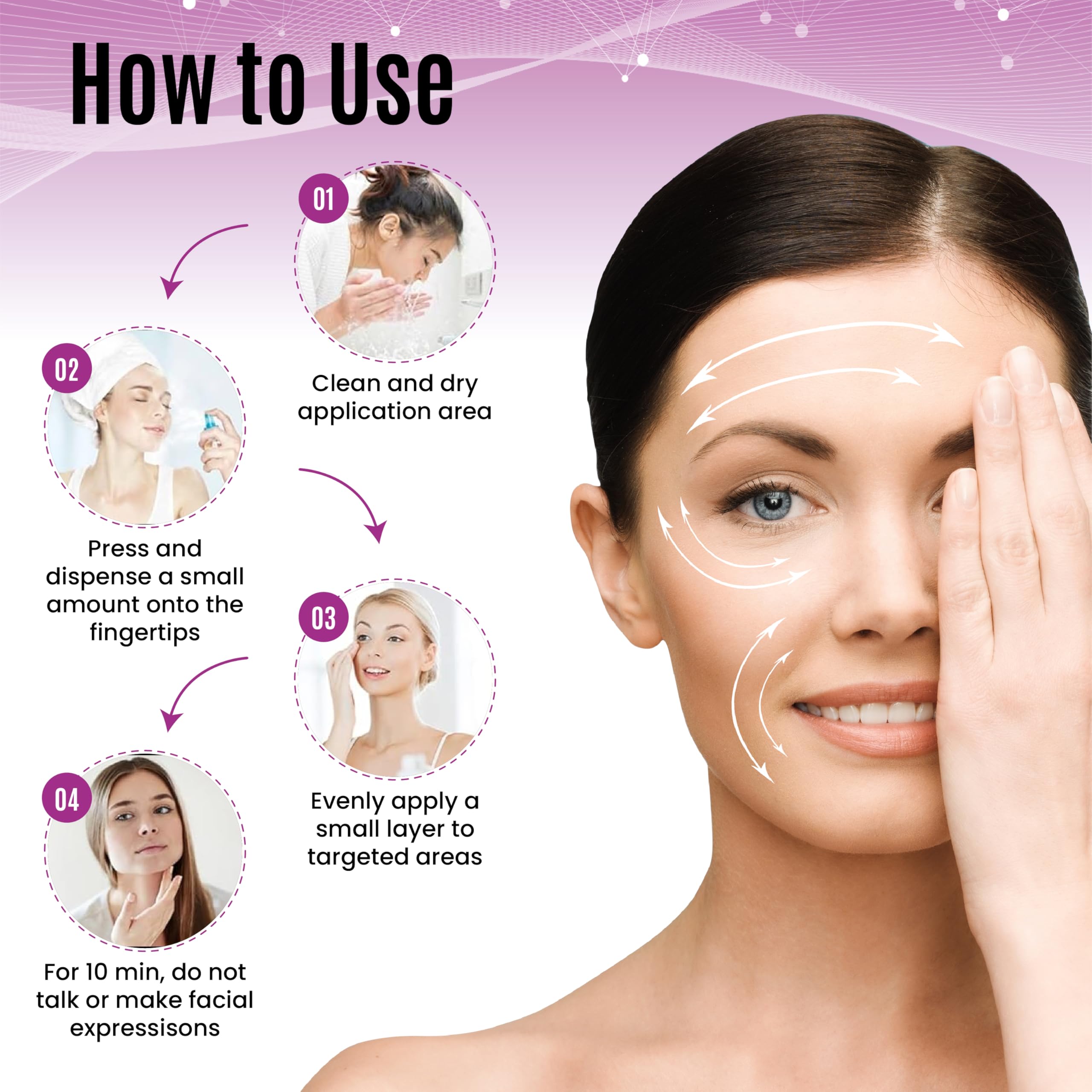 DERMAXGEN contour yeux crème, zone cernes et poches pour regard net