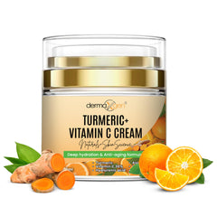 DERMAXGEN Crème visage curcuma et vitamine C 30 pour un éclat et une hydratation durable.