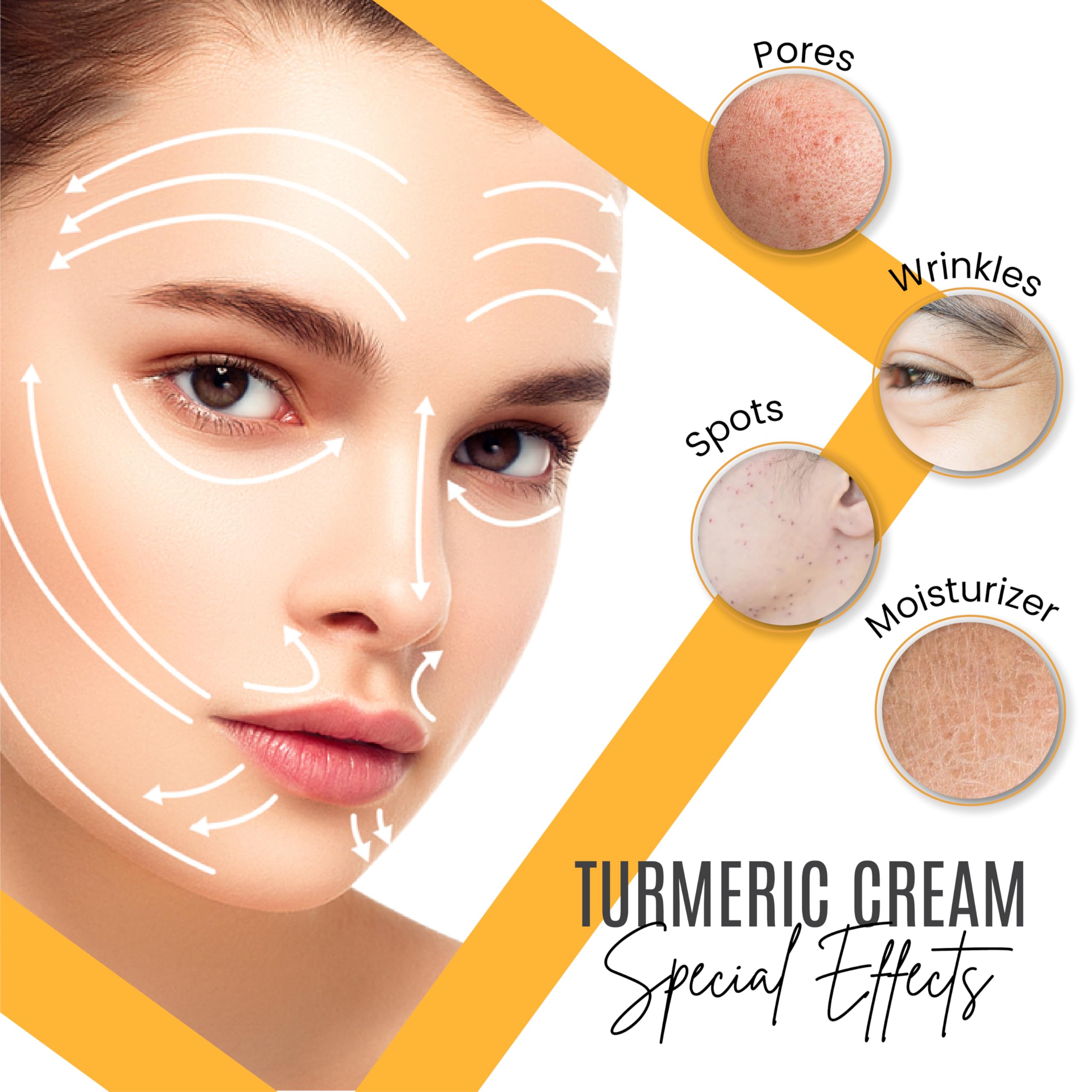 DERMAXGEN Crème visage pour peau lumineuse après usage quotidien.