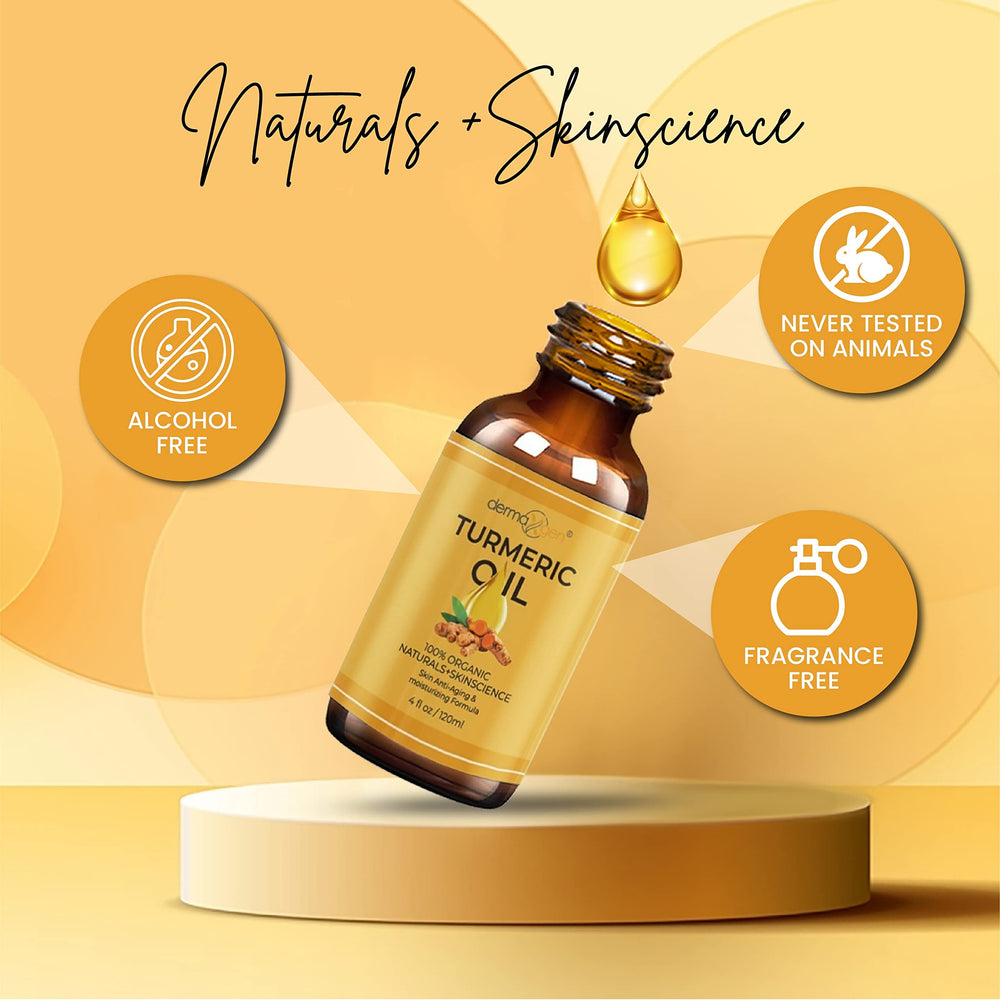 DERMAXGEN Huile Curcuma extrait Aloe Vera favorisant l hydratation