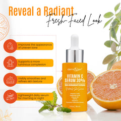 DERMAXGEN Sérum Vitamine C 30% – pipette facile, absorption rapide