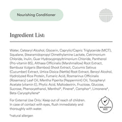 Dermazen Nourrissant : texture-creme montrant une douceur satinée pour cheveux.