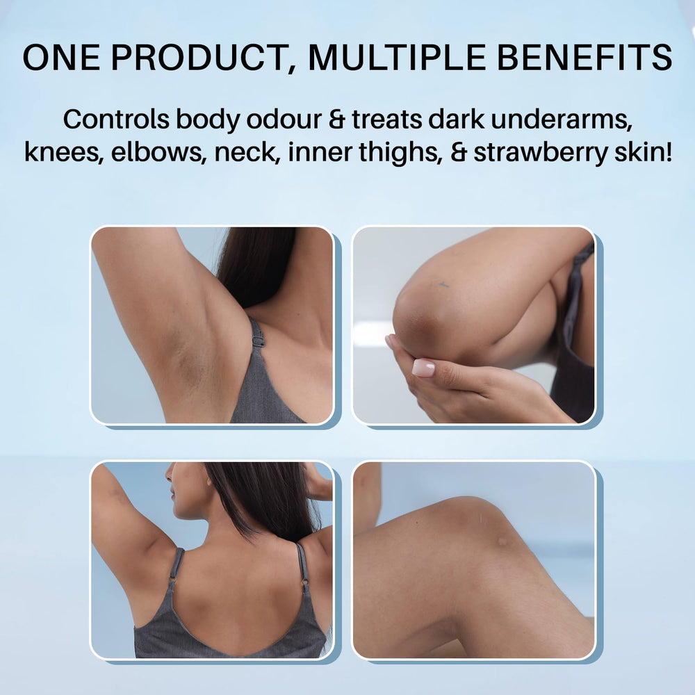 DermDoc formulation lissante pour les aisselles, texture fluide.