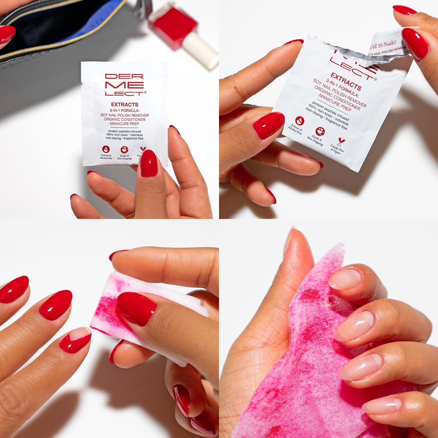 Formule enrichie en protéines et huile de soja et jojoba pour fortifier les ongles