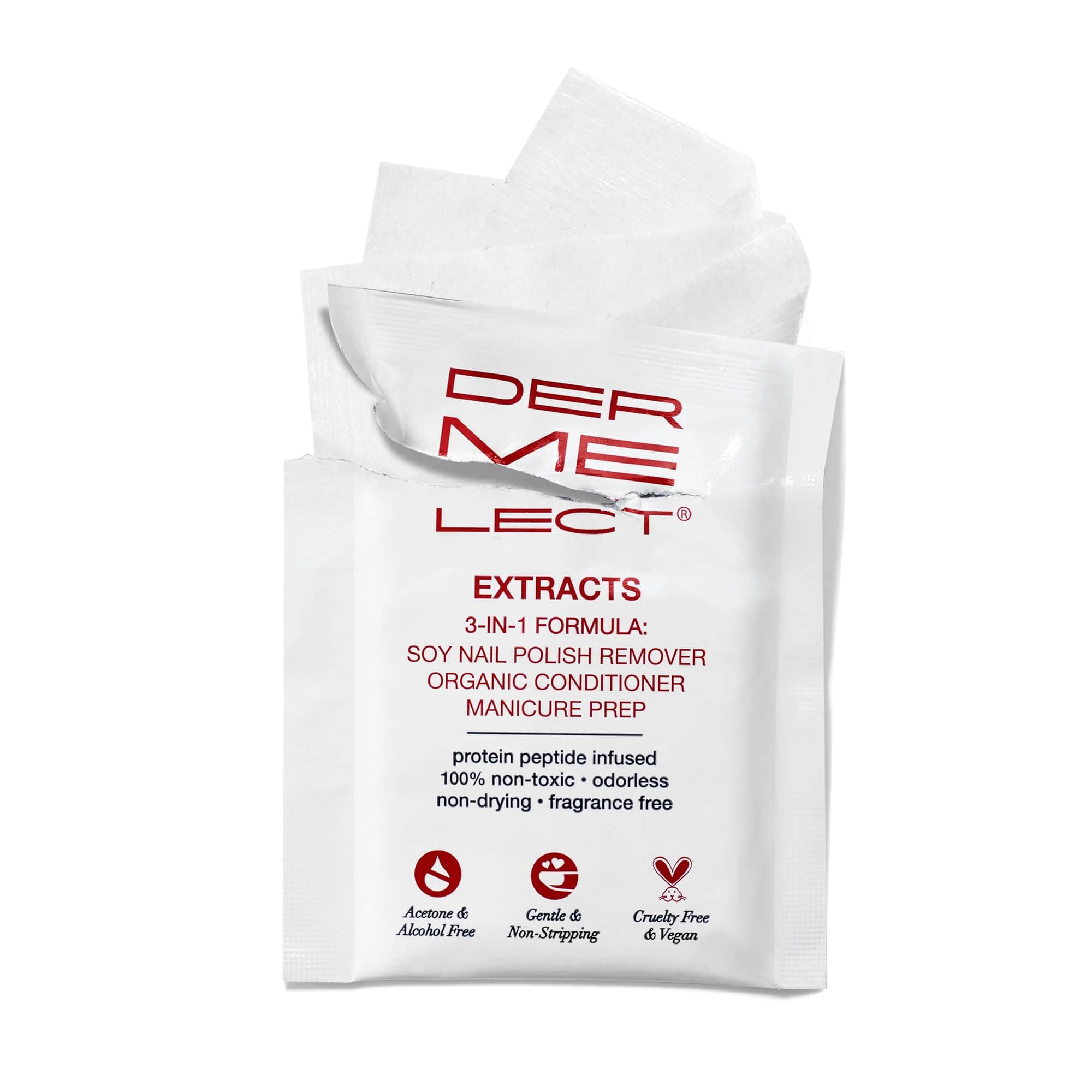 Utilisation mobile avec Dermelect Extracts pour une préparation rapide des ongles en voyage
