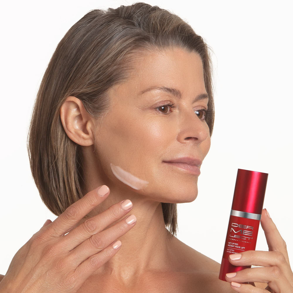 Dermelect Get Lifted met en avant le miel de Manuka et les actifs.