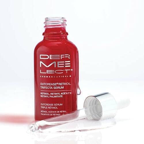 Dermelect Outcrease: teint-lumineux suggéré par une peau saine et éclatante.