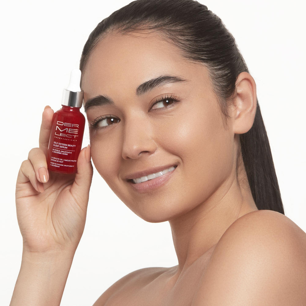 Dermelect Sérum Nuit offre un éclat nocturne au matin.