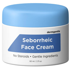Dermgentle crème séborre visage : hydratation douce pour peau sensible