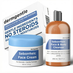 Dermgentle crème-visage absorption rapide pour peau sensible et douce