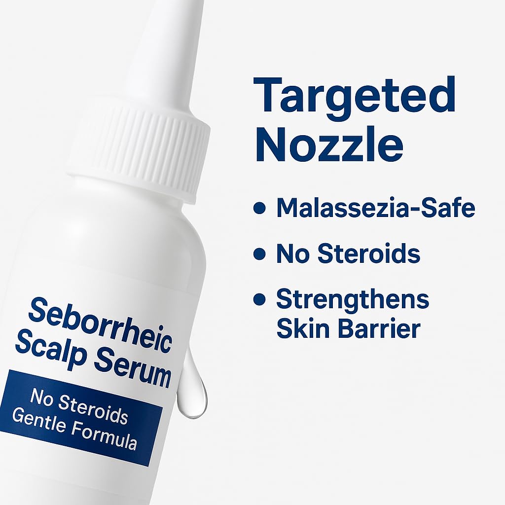 Dermgentle Serum pour cuir chevelu et corps, douceur.