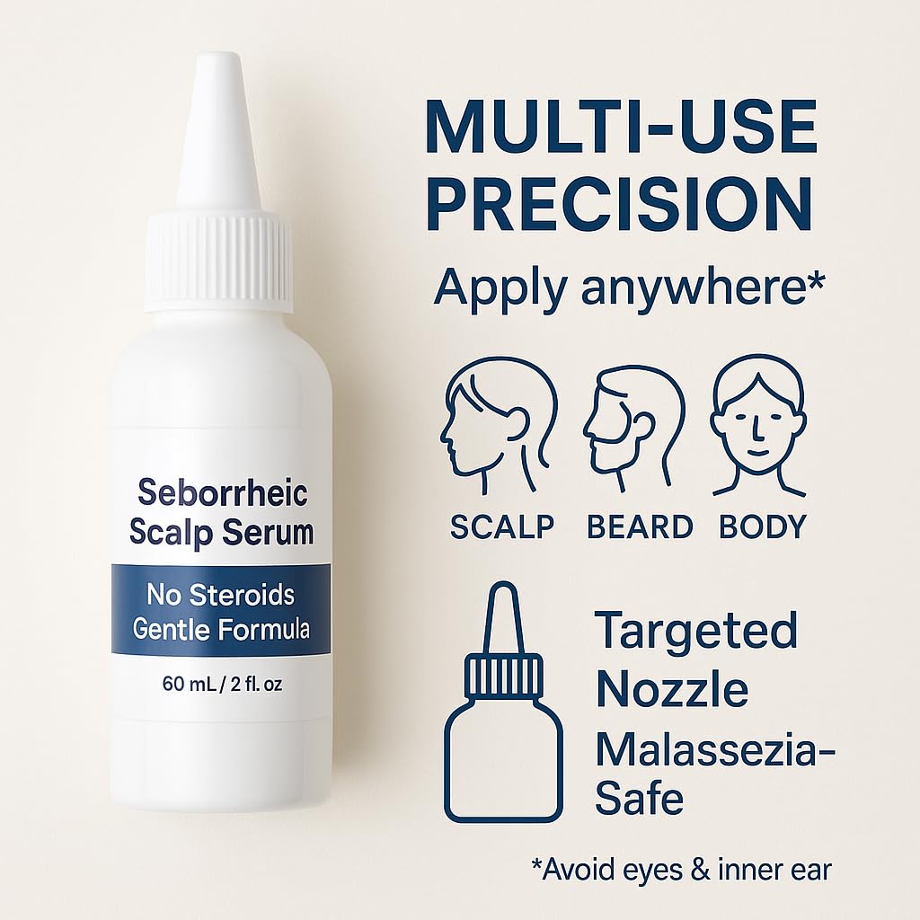 Dermgentle Serum sans stéroïdes, apaisement durable.