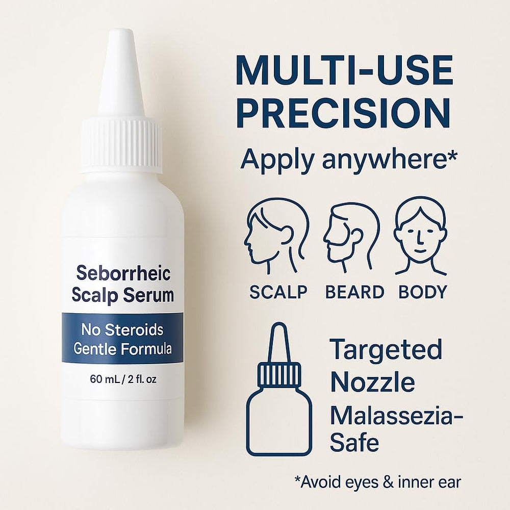 Dermgentle Serum sans stéroïdes, apaisement durable.