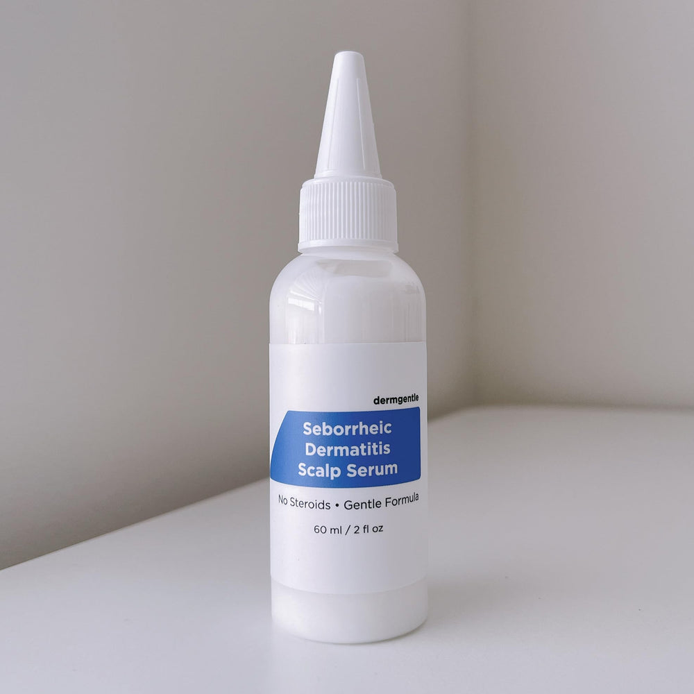 Dermgentle Sérum Seborrhéique: cuir chevelu apaisé et action rapide 8x.