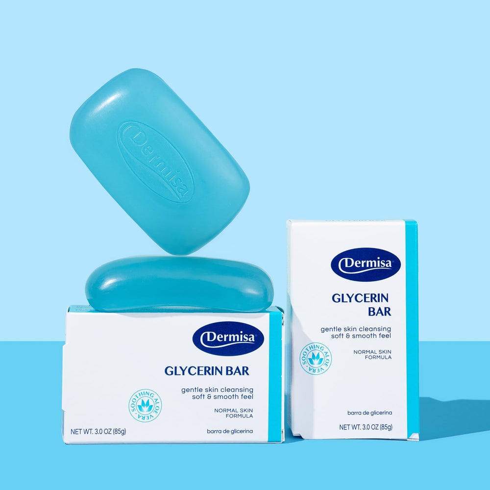 Mousse légère et hydratante avec Dermisa Glycerine Aloe Vera.