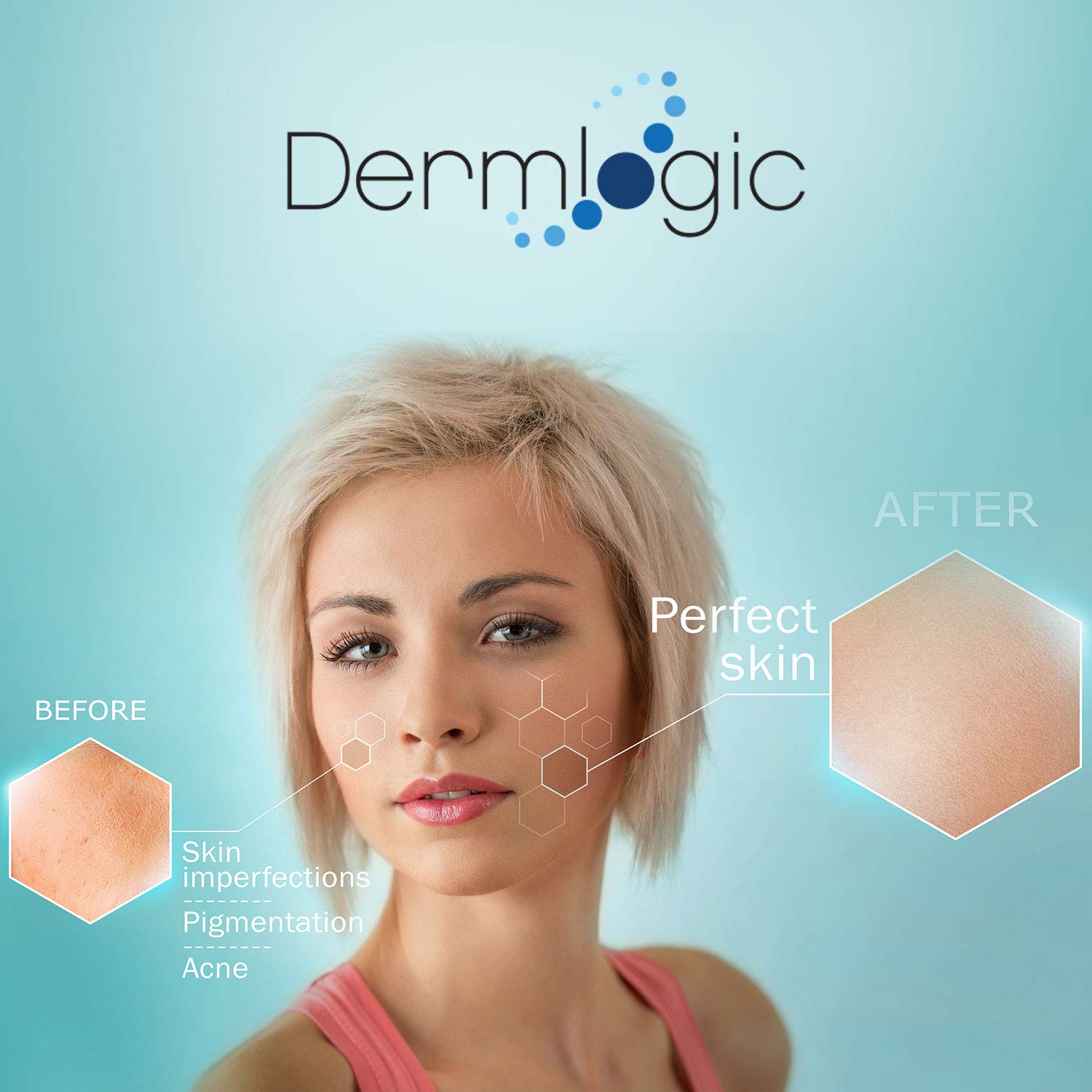 Texture crème Glycolique 15% Dermlogic – absorption rapide et douceur