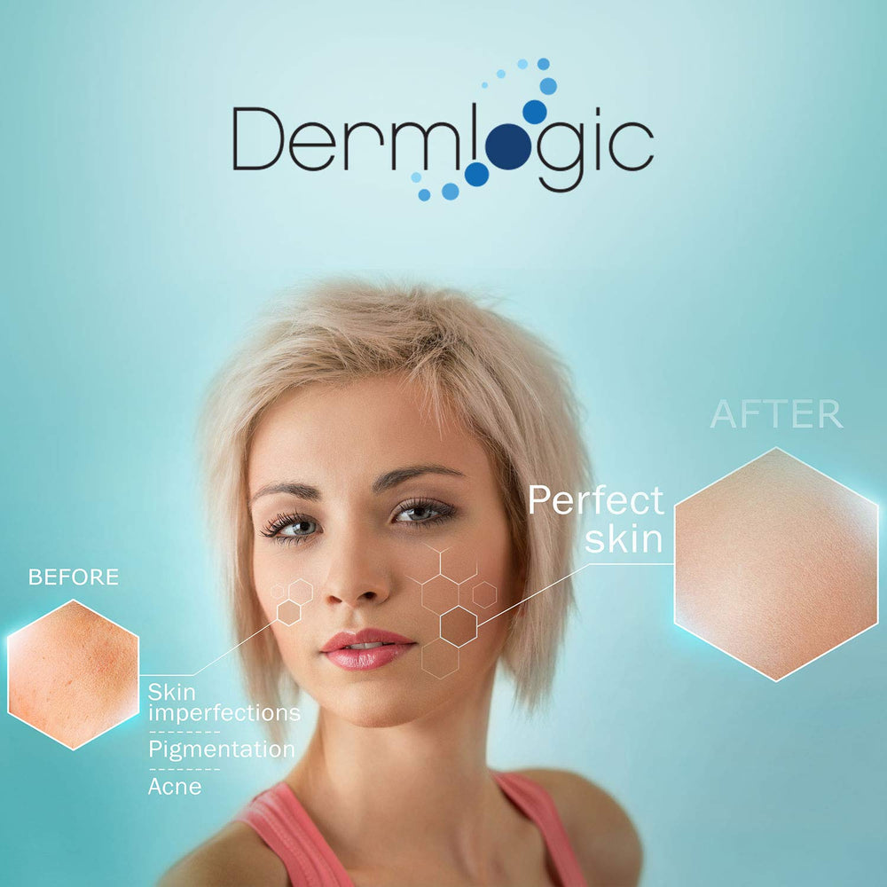 Texture crème Glycolique 15% Dermlogic – absorption rapide et douceur