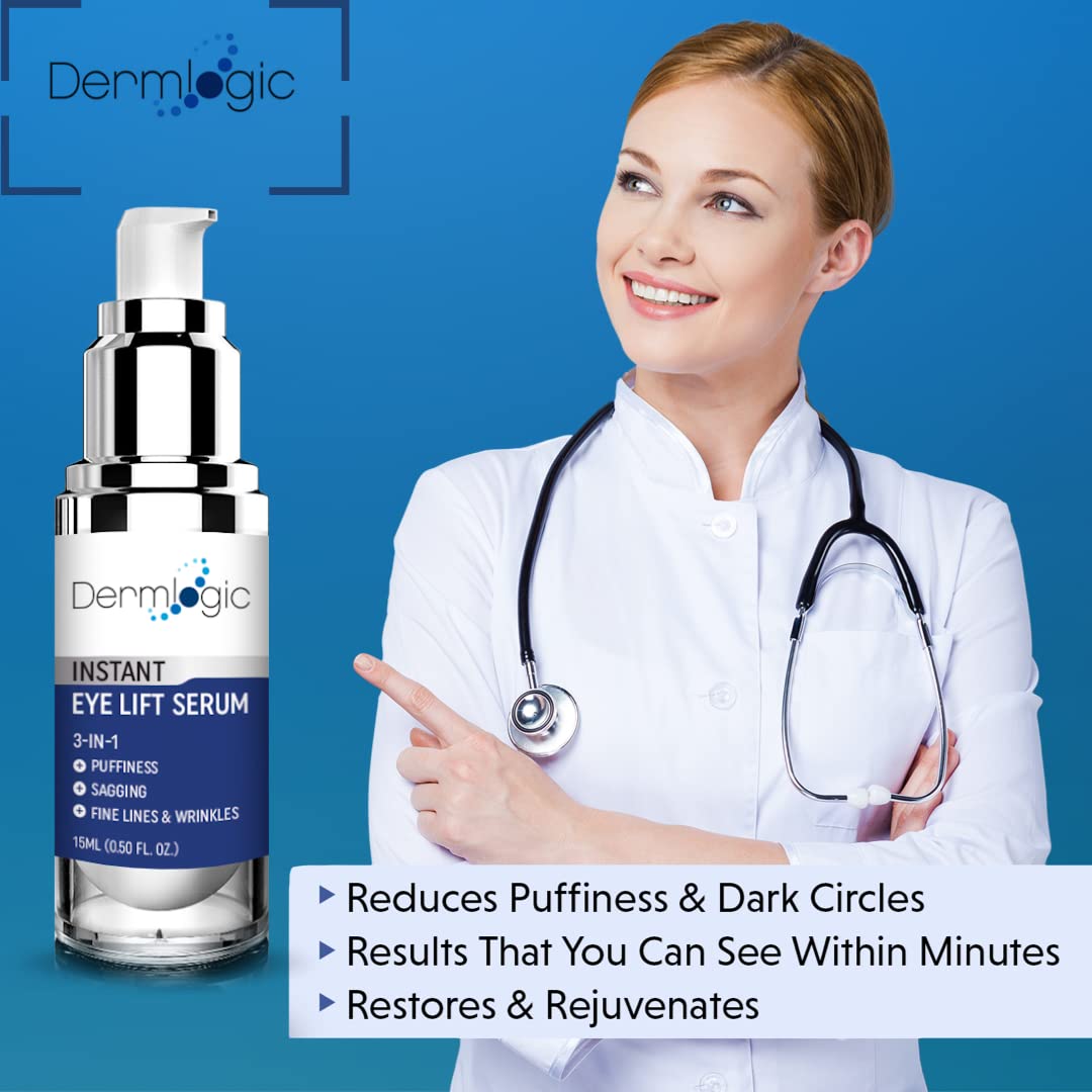 Dermlogic effet remodelant 60 secondes : regard visiblement rafraîchi