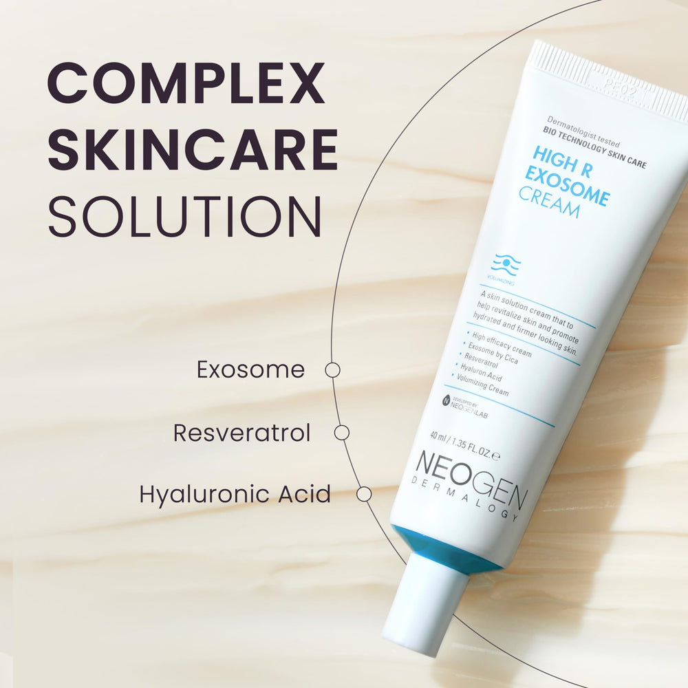 NEOGENLAB DERMALOGY Exosome Crème – application quotidienne pour peau plus hydratée.