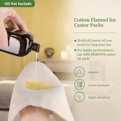DEROWN flanelle coton naturelle douce pour peau sensible et confort.