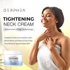 DERPHEA Crème du Cou — Texture onctueuse qui pénètre rapidement sans effet gras.