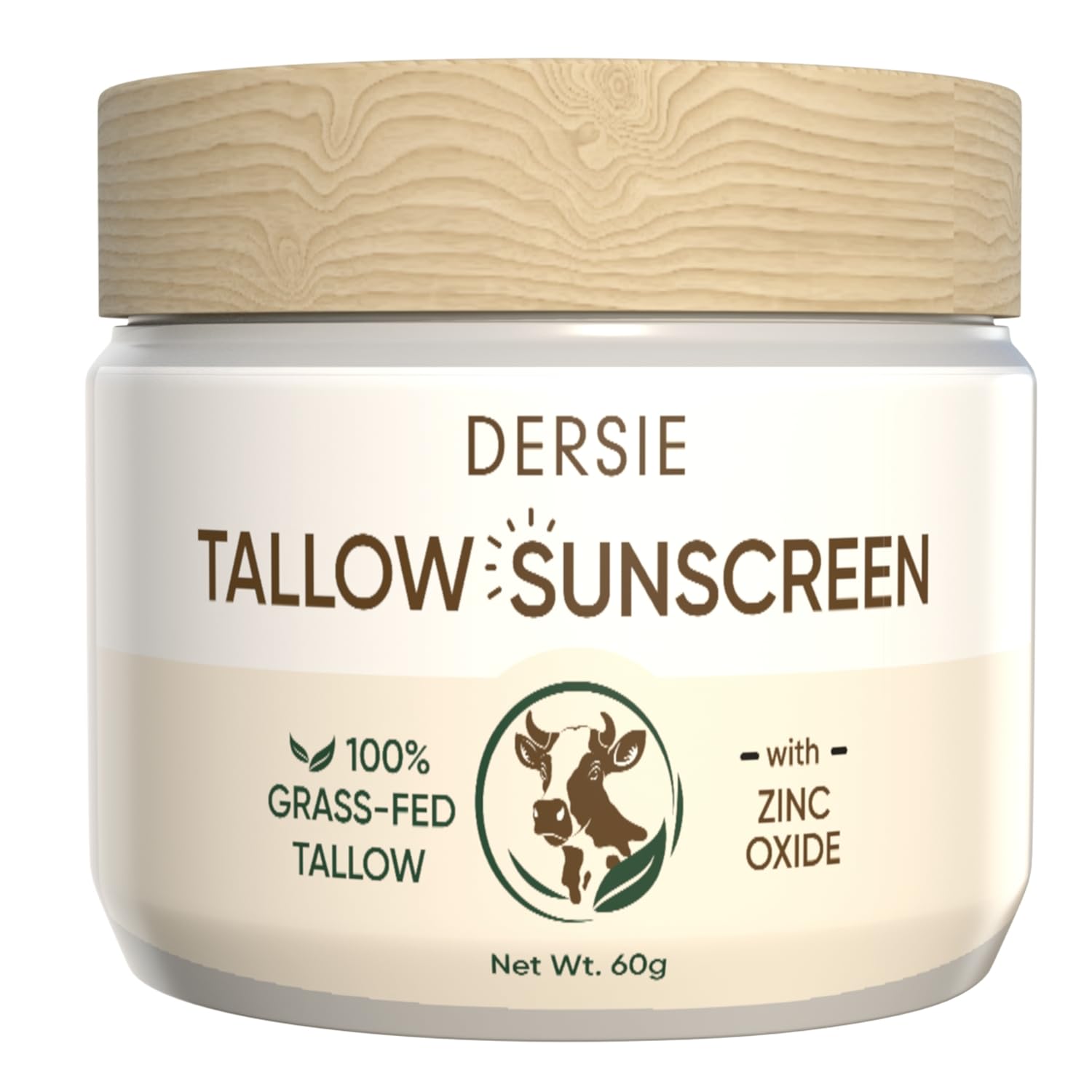 Dersie beef tallow sunscreen forms an instant UV barrier for outdoor protection