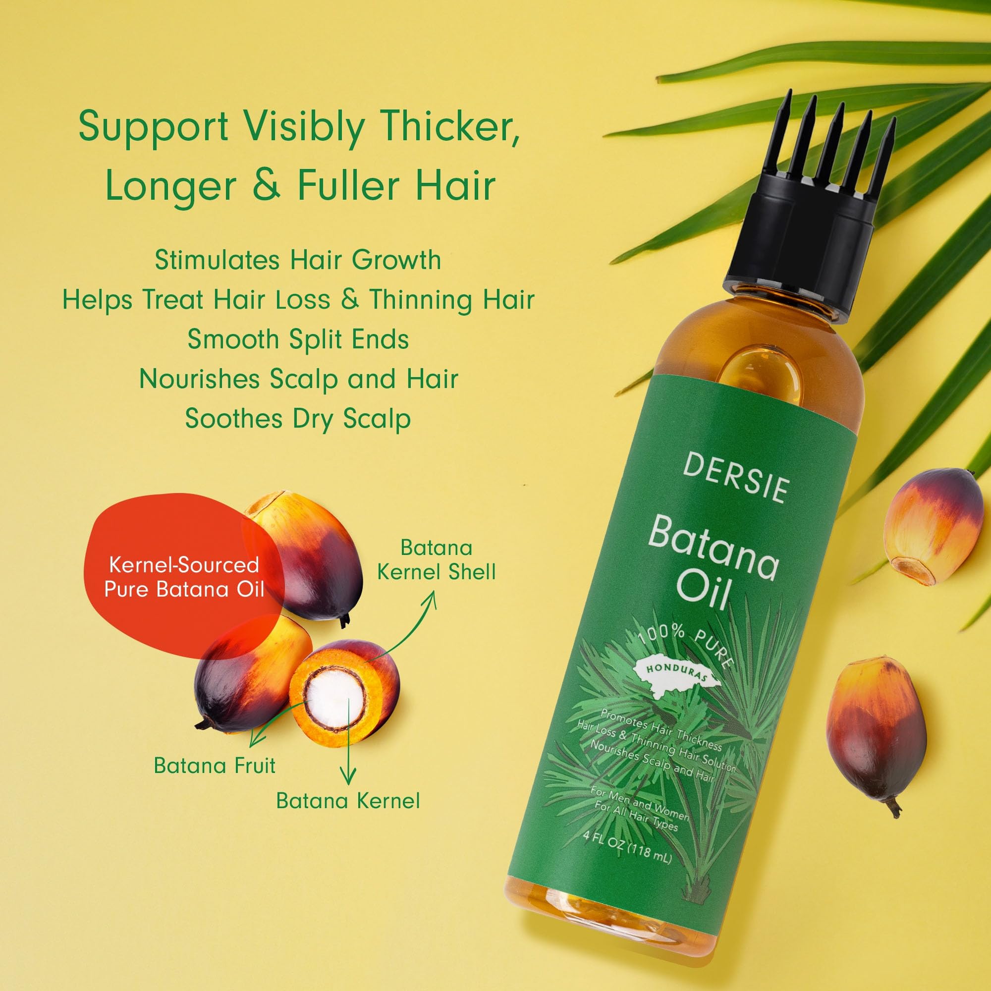 Convient à tous types de cheveux pour une routine simplifiée.