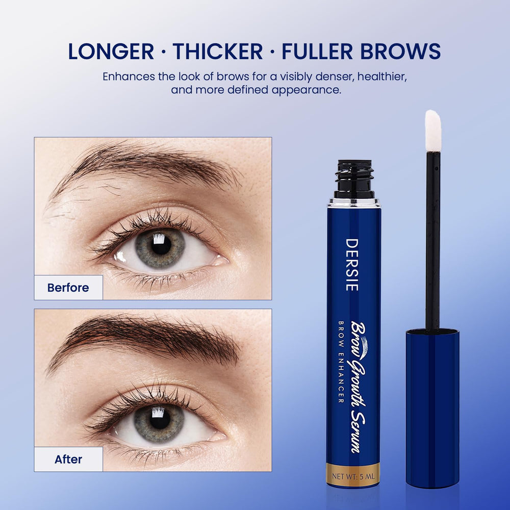 Utilisation nocturne simple avec Dersie – soin des sourcils