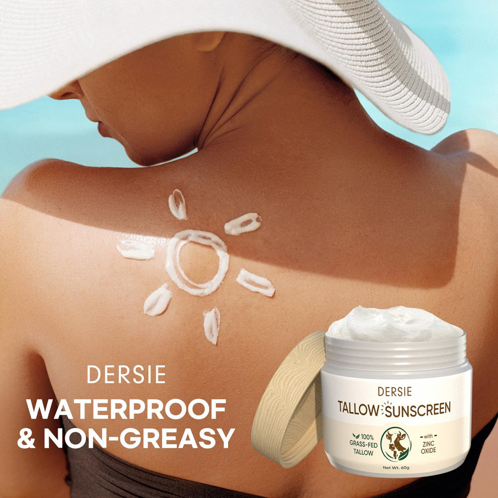 Dersie sunscreen absorbs quickly for a light, non-greasy feel