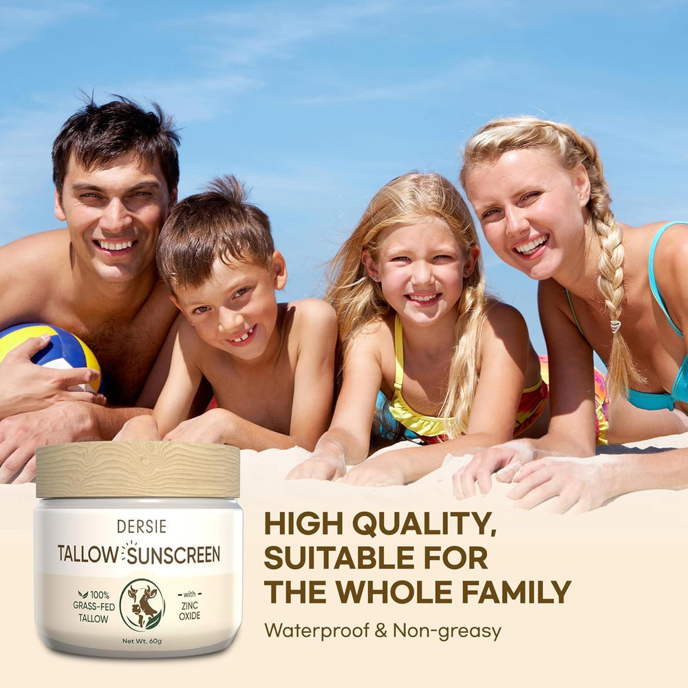 Dersie sunscreen packaging emphasizes freshness and ease of use