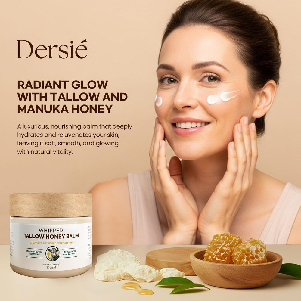 Texture crème légère Dersie: sensation aérienne et absorption rapide.