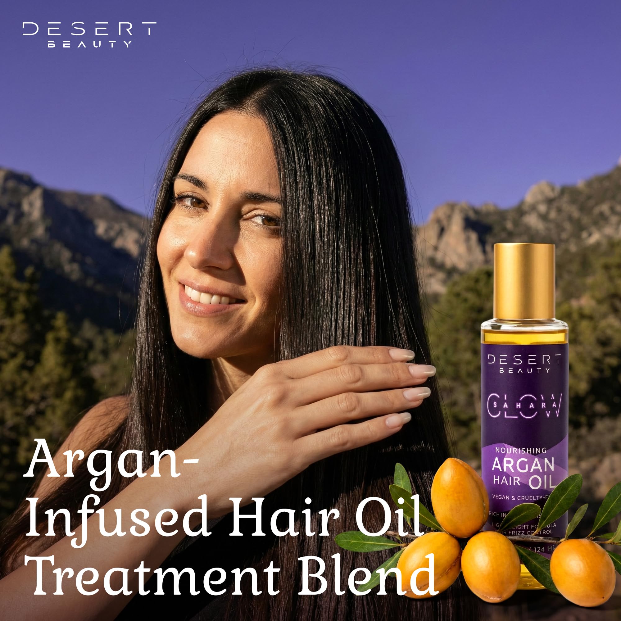 Desert Beauty Argan Oil – ingrédients marocains nourrissants