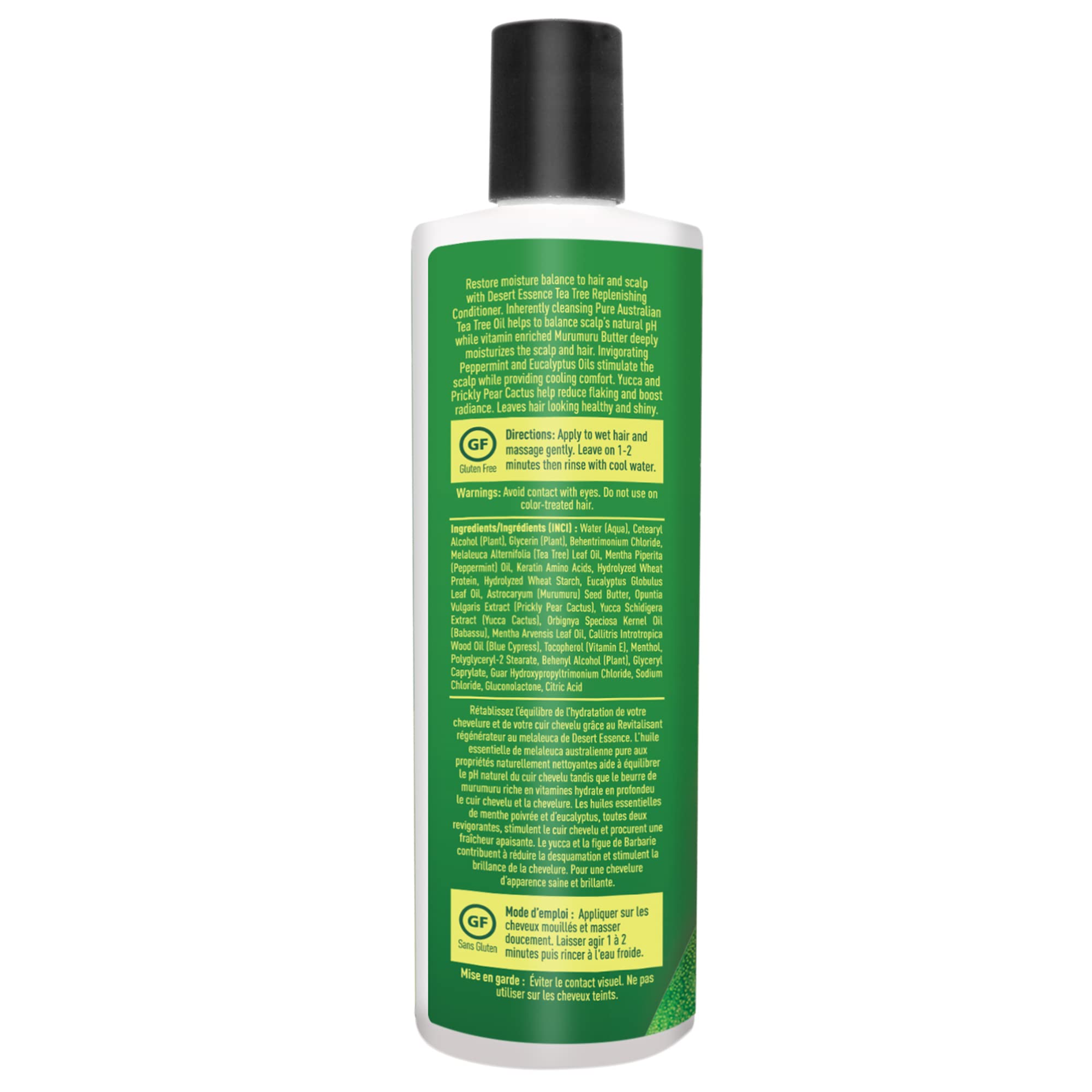 Desert Essence Conditionneur Cheveux - texture crème légère et hydratante.