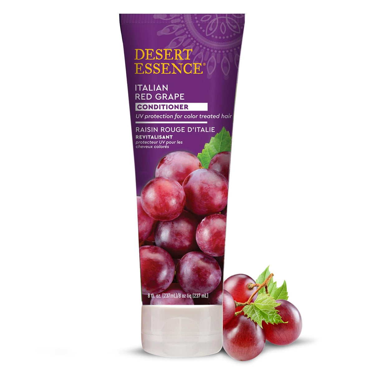 Desert Essence Conditionneur Italien Raisins Rouges – bouteille hydratante pour cheveux doux