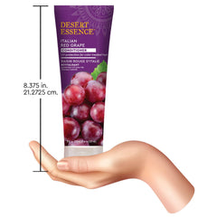 Desert Essence Conditionneur Italien Raisins Rouges – texture crèmeuse facilitant le démêlage