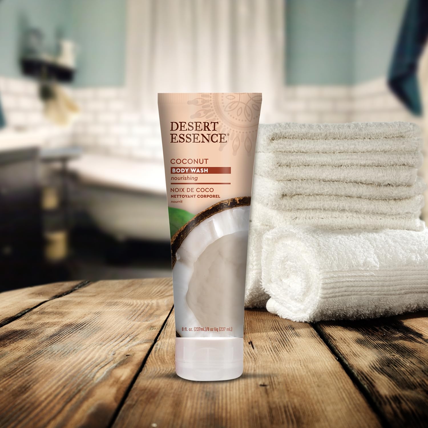 Desert Essence Formule végane Sans Cruauté – étiquette et choix éthiques.