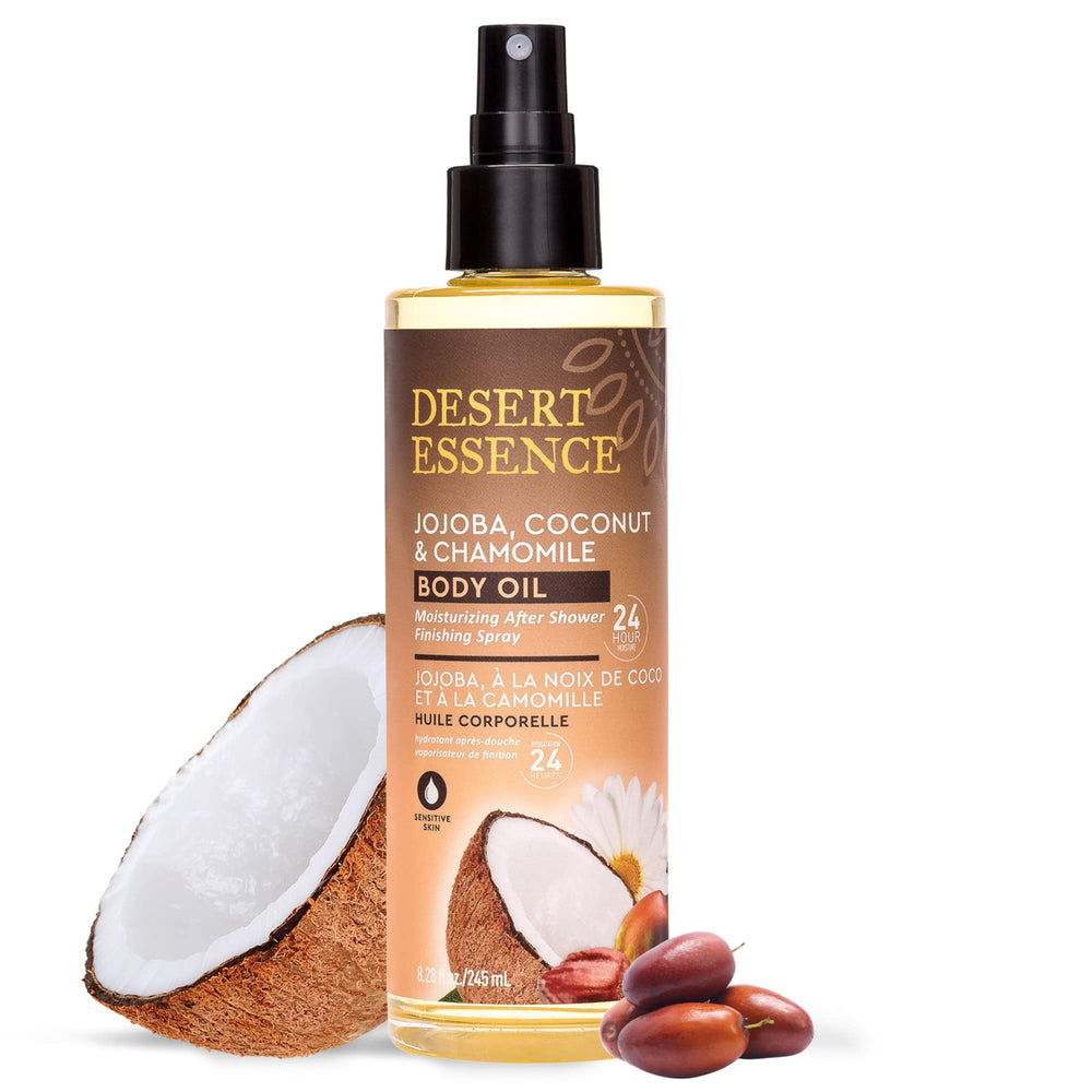 Huile Desert Essence après-douche camomille pour peau apaisée