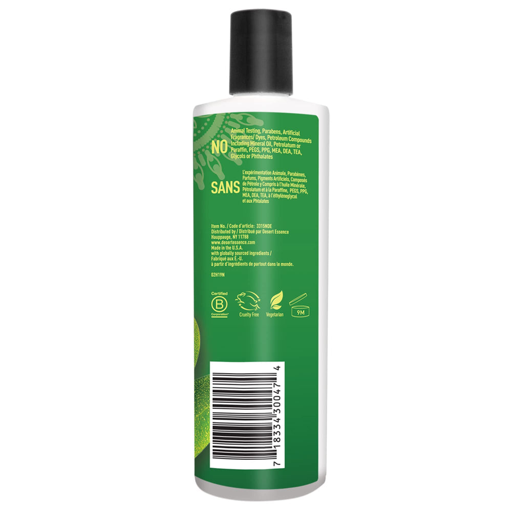 Desert Essence Huile Tea Tree et eucalyptus - infusion rafraîchissante pour cuir chevelu.