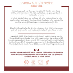 Desert Essence ingrédients jojoba tournesol nourrissent la peau