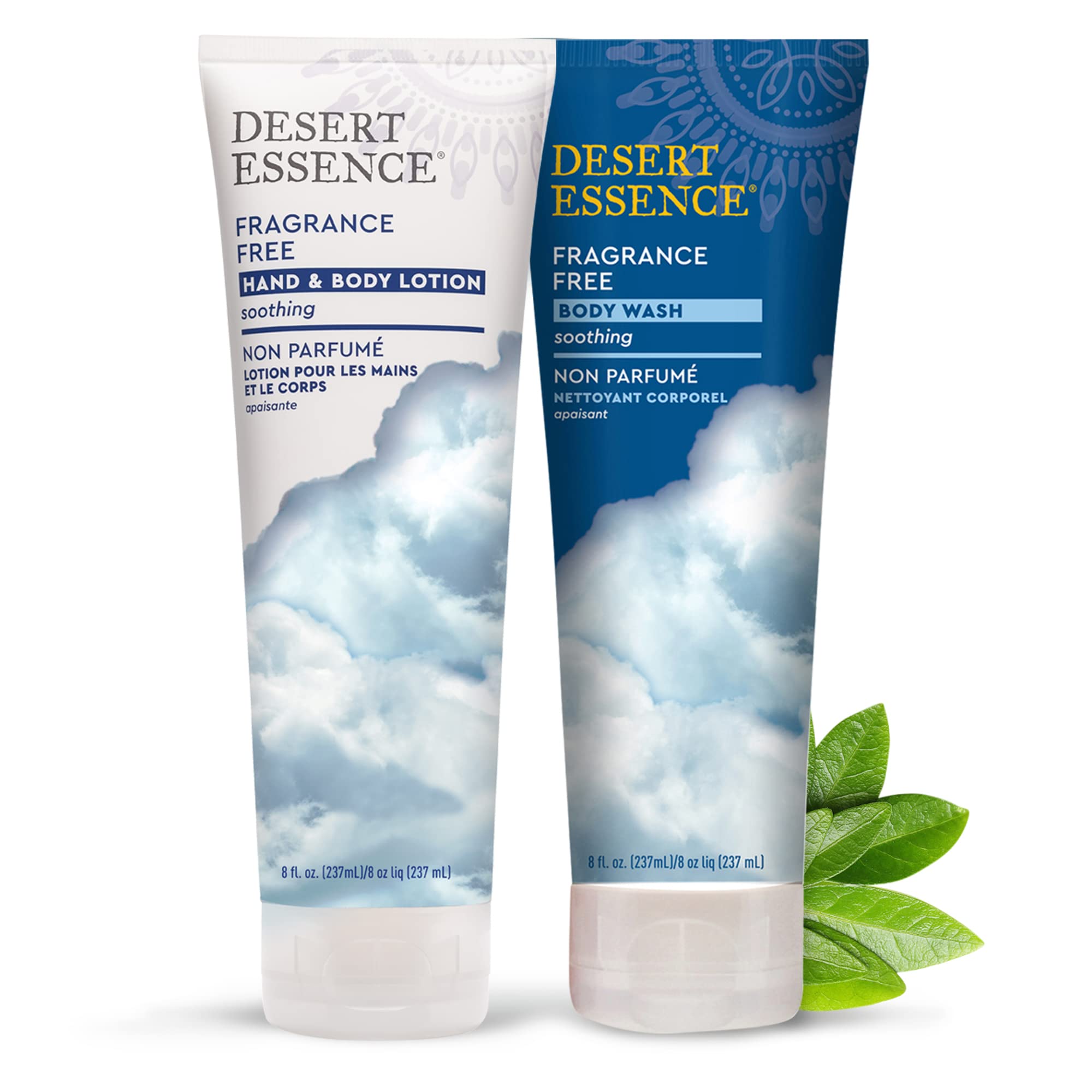 Ingrédients responsables et durables Desert Essence pour une routine naturelle.