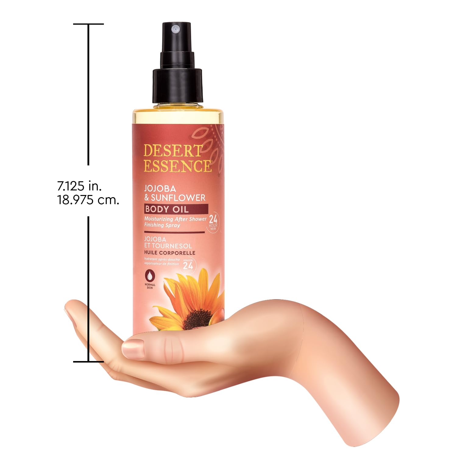 Desert Essence logo sans cruauté animale et sans gluten