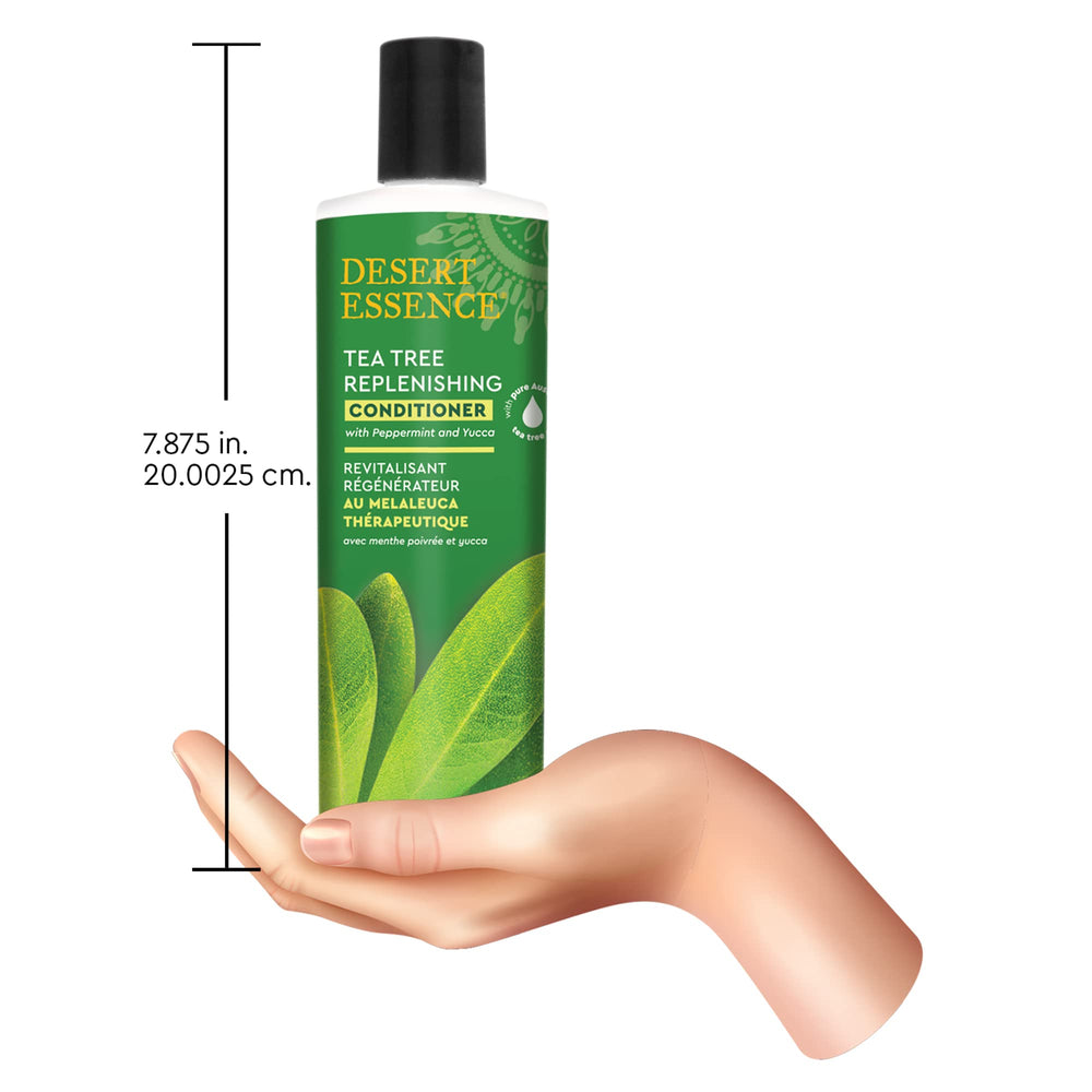 Desert Essence Menthe Poivrée - sensation de fraîcheur sur le cuir chevelu.