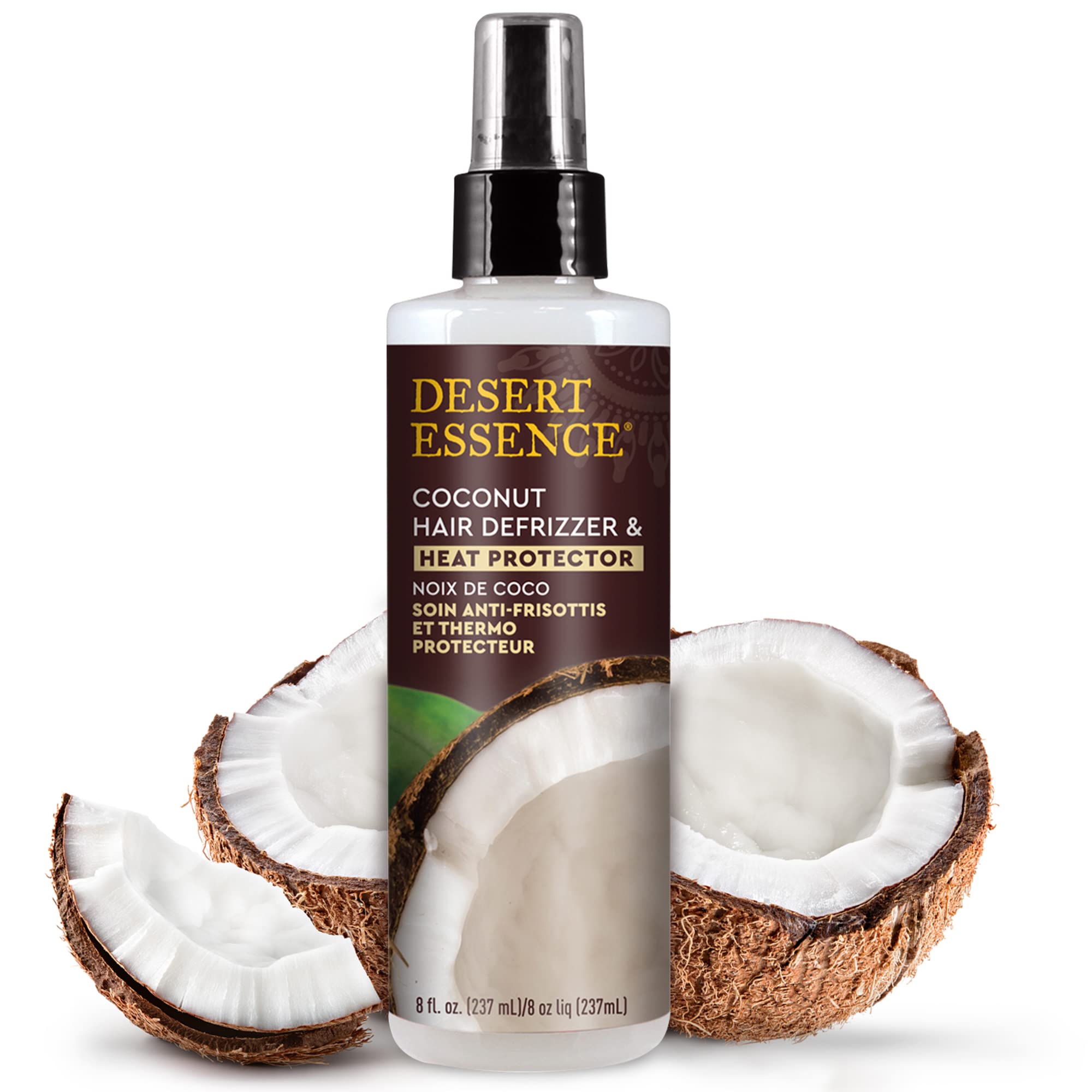 Desert Essence protecteur contre la chaleur: soin léger pour cheveux.