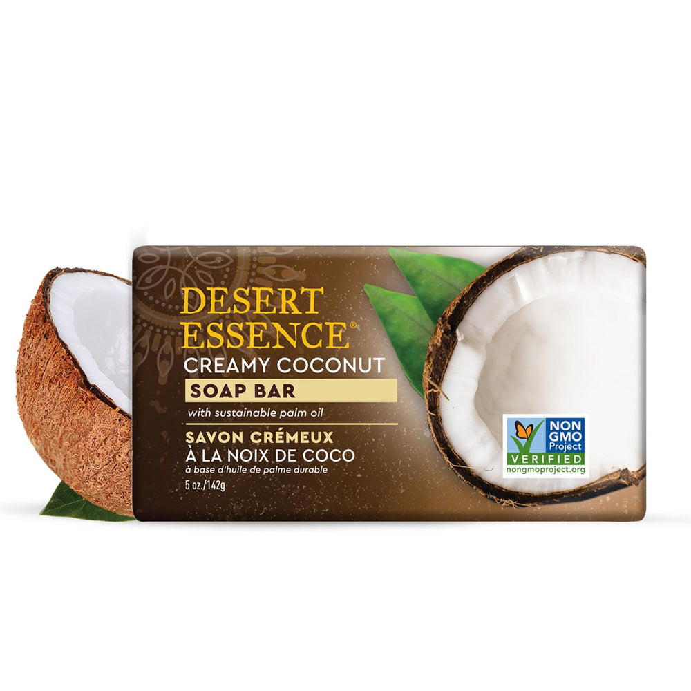 Desert Essence savon jojoba grains: exfoliation douce et hydratante.